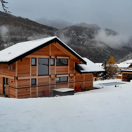 Σαλέ Chalet Neuf, Jacuzzi, Piscine Privee Mai-Sept, Petanque, Proche Paradiski *